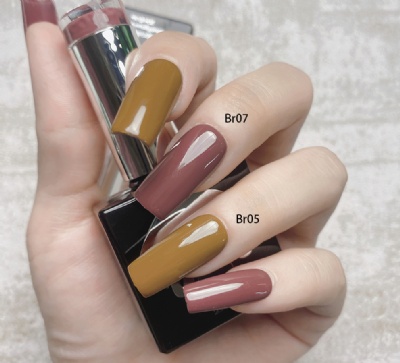 Autumn Colors collection gel nail