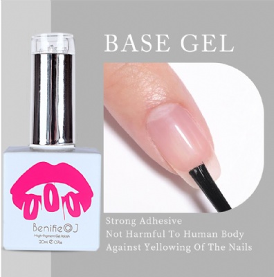 clear base coat gel nail
