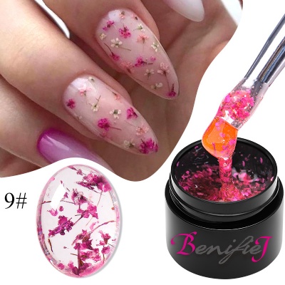 Dried Flowers Nail gel