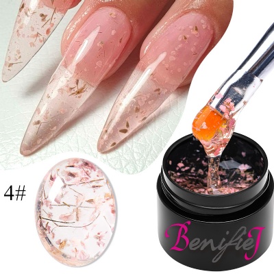 Dried Flowers Nail gel