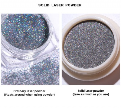 Solid Laser Nail Powder