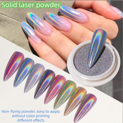 Solid Laser Nail Powder