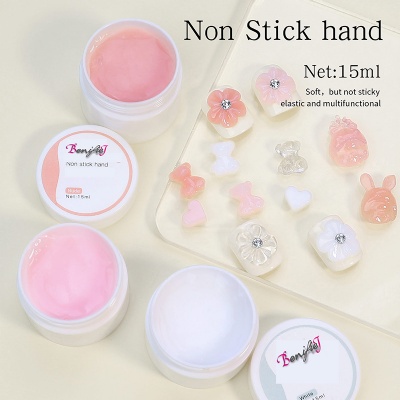 No stick hand builder gel nail