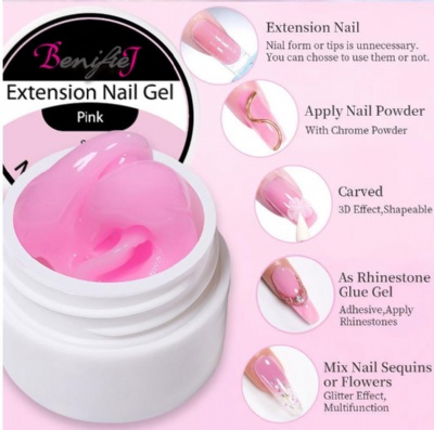 No stick hand builder gel nail