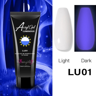 Neon Bright Luminous Poly Nail Gel