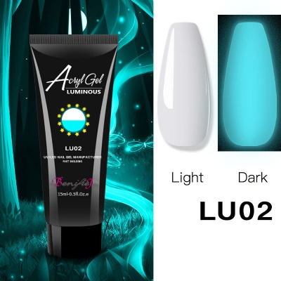 Neon Bright Luminous Poly Nail Gel