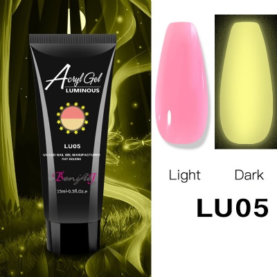 Neon Bright Luminous Poly Nail Gel