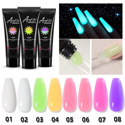 Neon Bright Luminous Poly Nail Gel