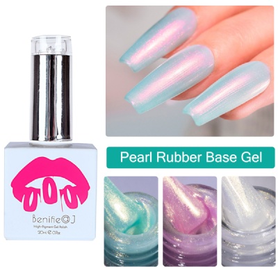 Pearl Rubber Base Gel